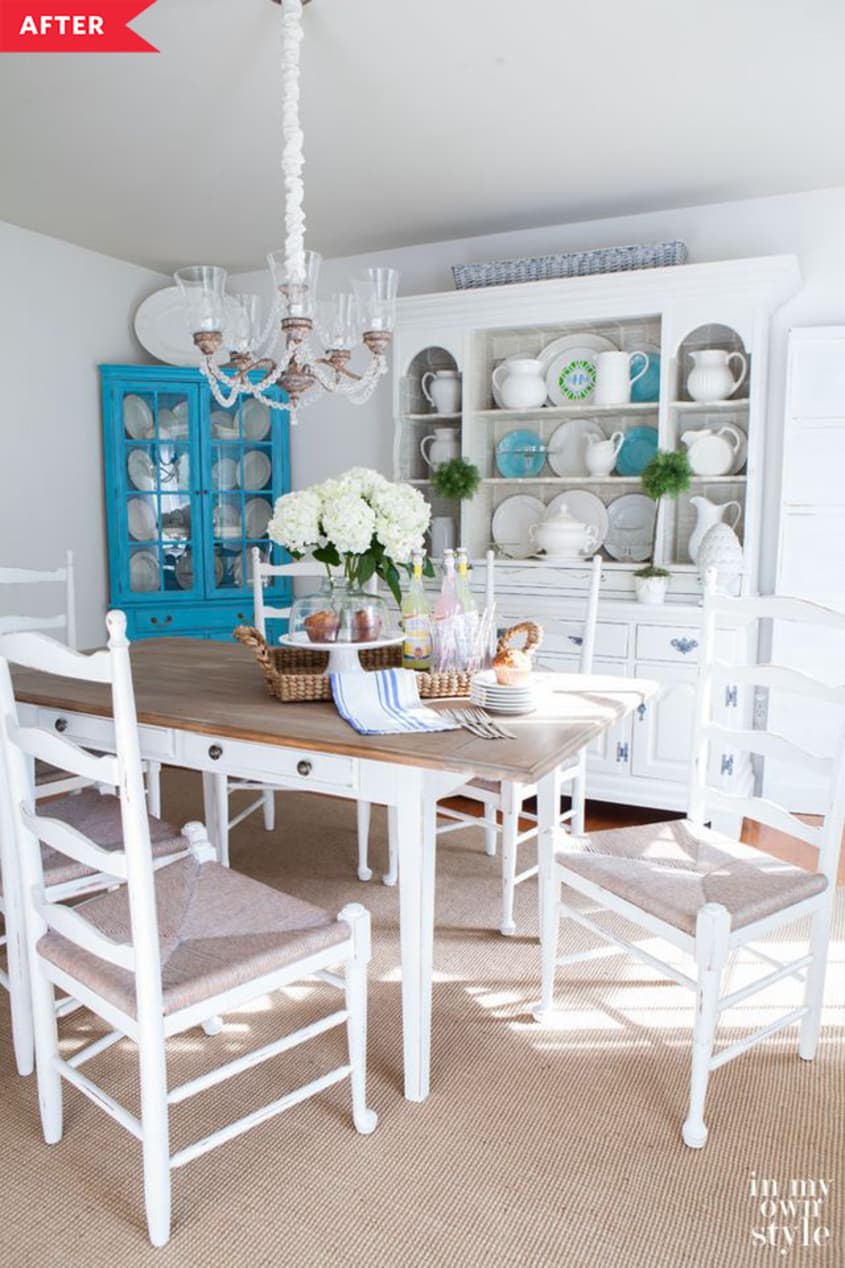 Before and After Dining Chair Makeovers and IKEA Hacks Apartment Therapy