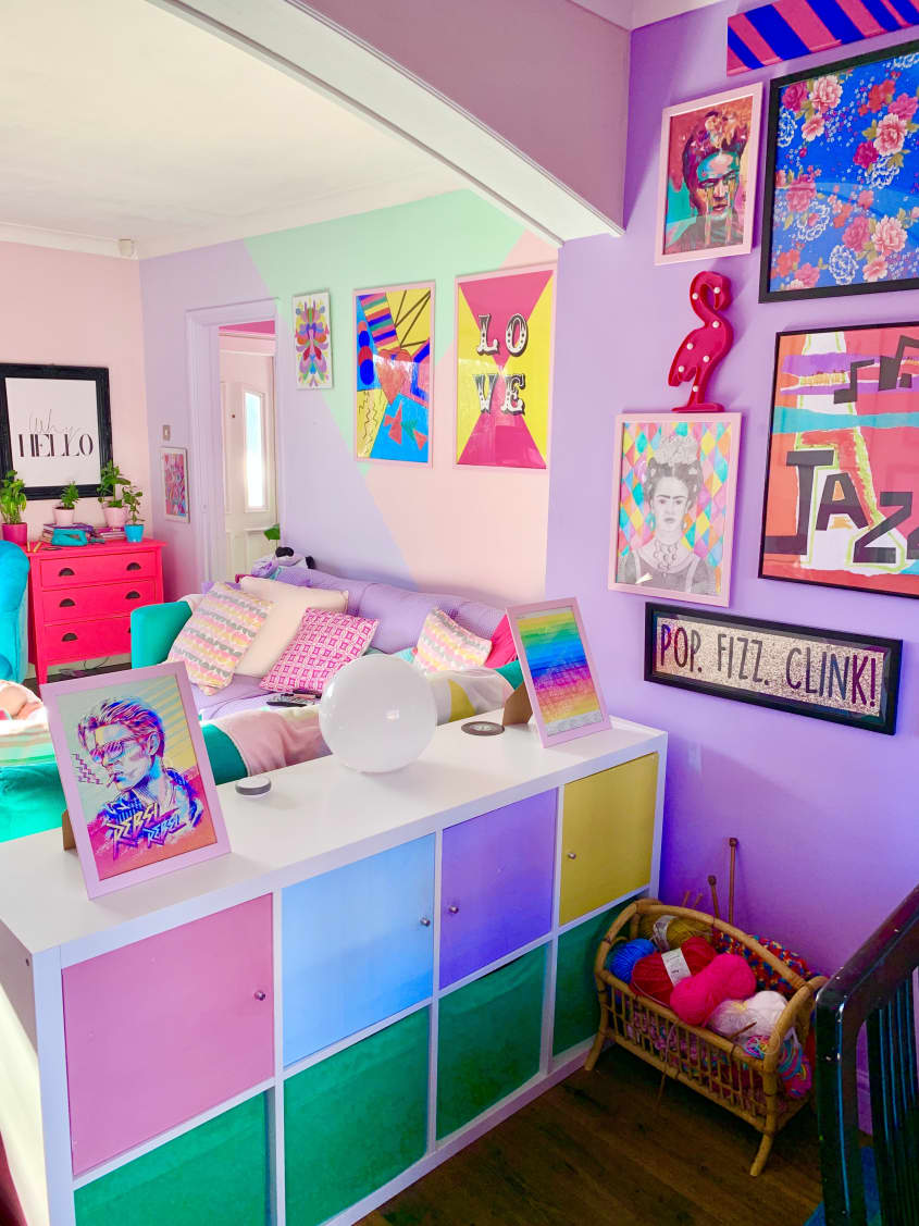 Rachael Havenhand Colorful Rental Apartment Photos | Apartment Therapy