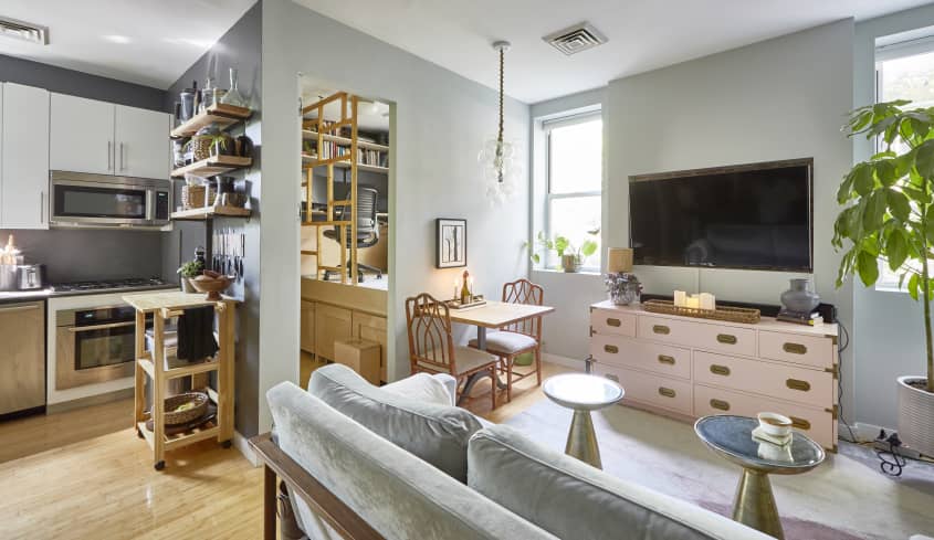 Small Harlem Rental With Odd Layout | Apartment Therapy