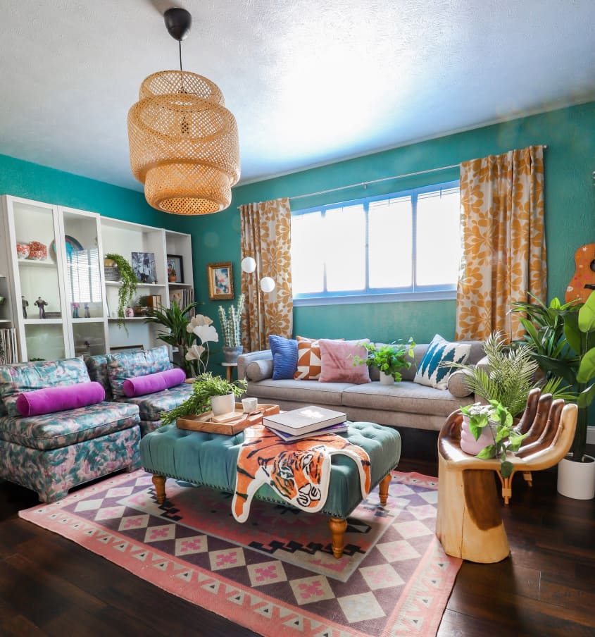 Colorfully Dramatic Maximalism Texas House Photos | Apartment Therapy