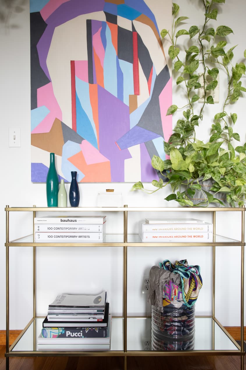 Small Space Ideas in a Tiny NYC Art-Filled Apartment | Apartment Therapy