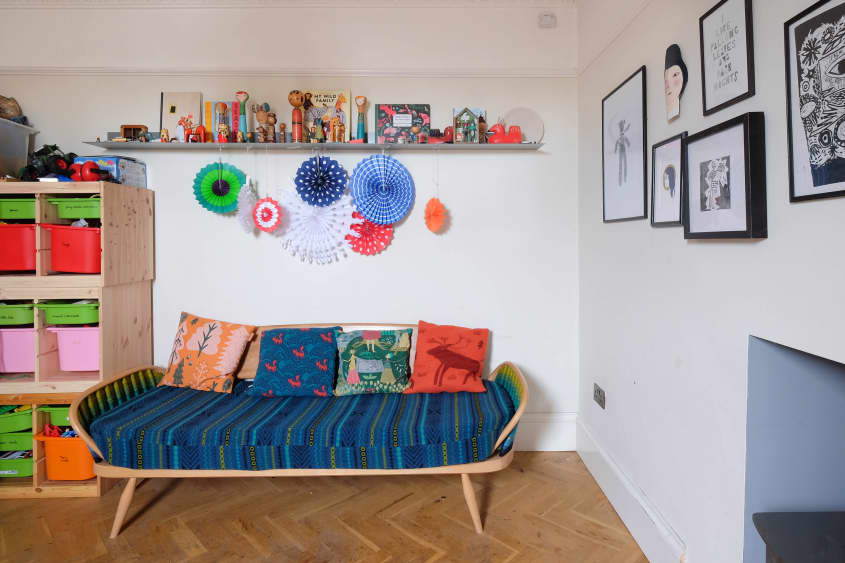 House Tour: Designer Donna Wilson's Cheery London Home | Apartment Therapy