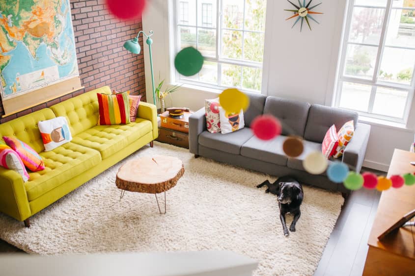 House Tour: A Colorful Canadian Townhouse | Apartment Therapy