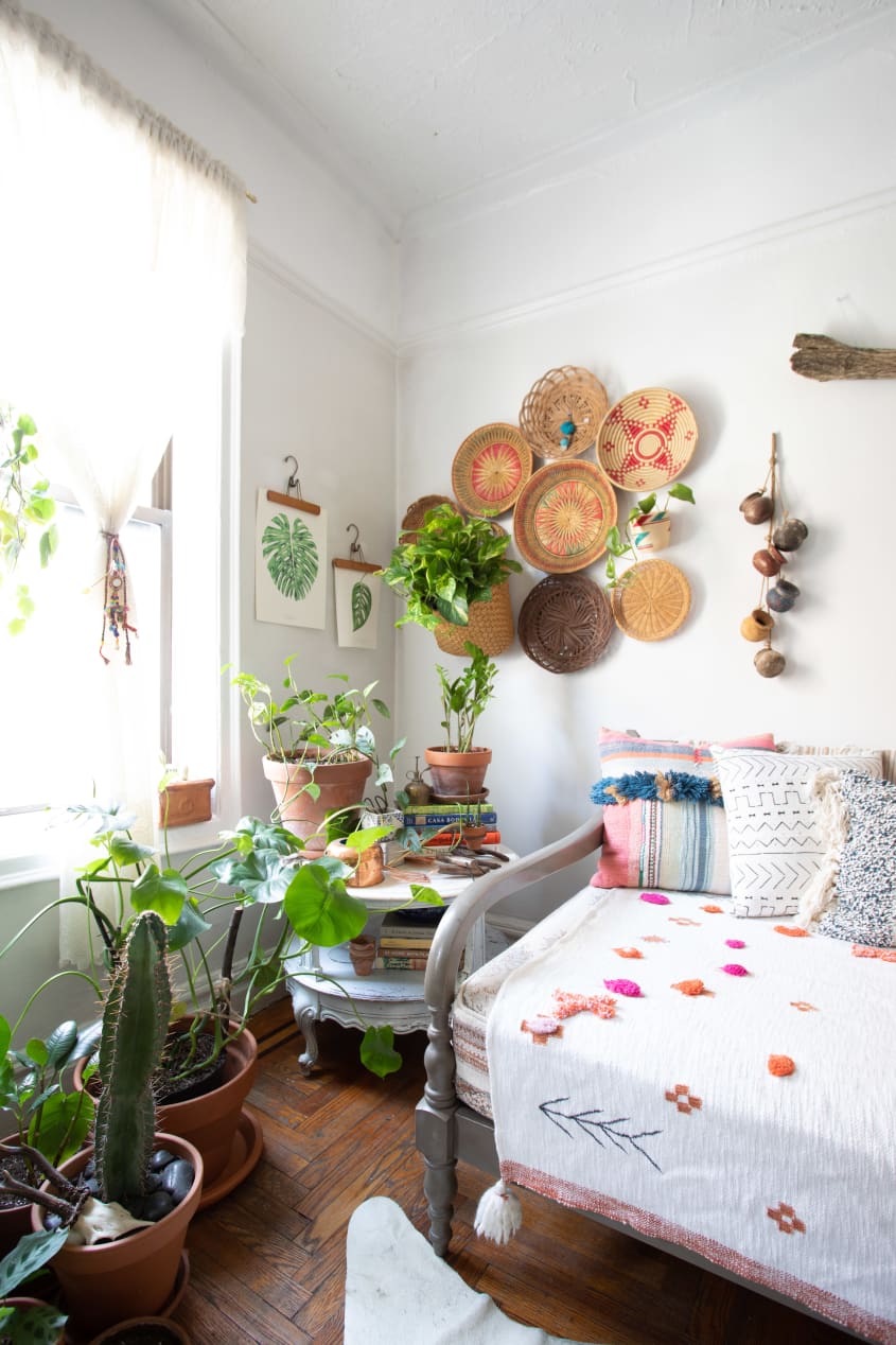 Maximalist Bohemian Eclectic Plant-Filled Home Photos | Apartment Therapy