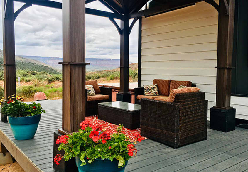 Tiny House Hot Tub Utah Rental Apartment Therapy