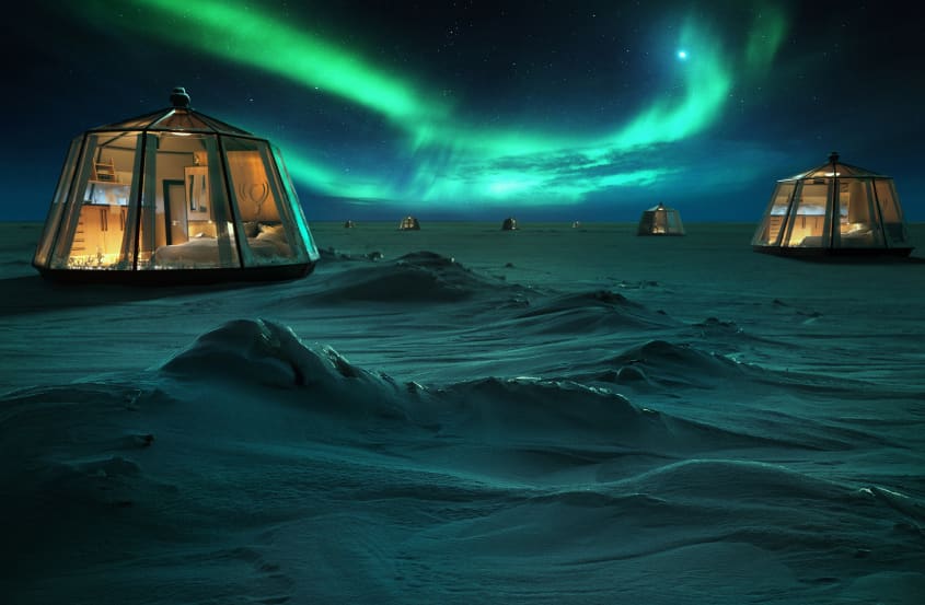 North Pole Igloos Travel Apartment Therapy
