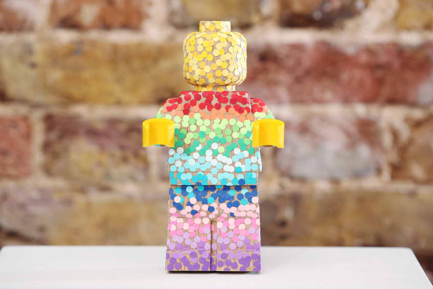 LEGO Wooden Minifigure Apartment Therapy