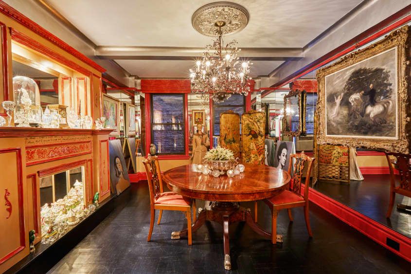 Peek Inside Gloria Vanderbilt’s Whimsical NYC Apartment for Sale