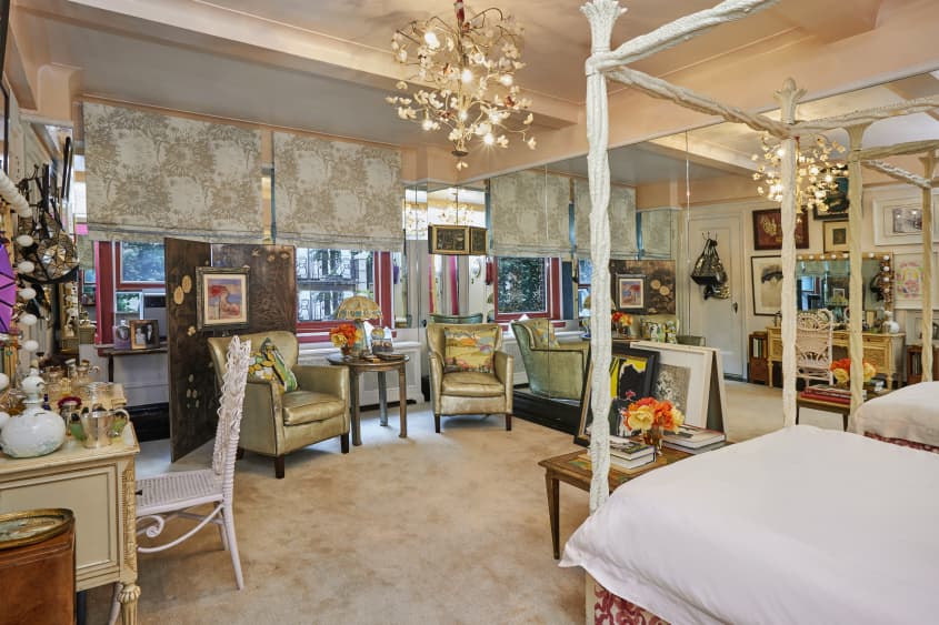 Peek Inside Gloria Vanderbilt’s Whimsical NYC Apartment for Sale