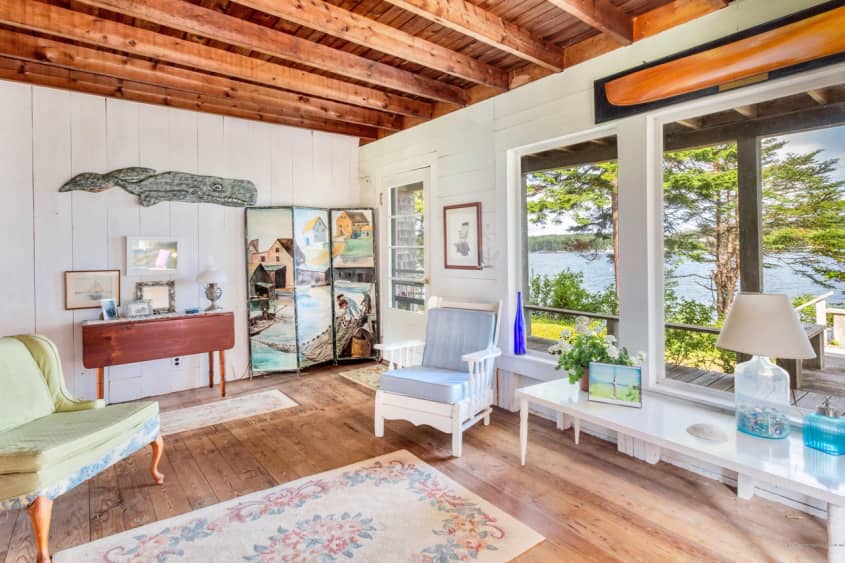 Cushing Maine Summer Cottage for Sale Apartment Therapy