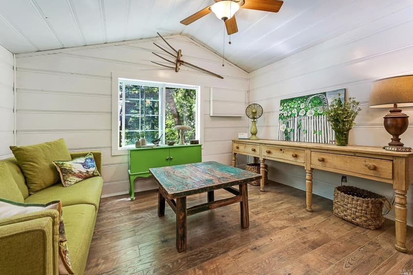 Woodsy Cottage for Sale — 11235 Dell Ave., Forestville, CA Apartment