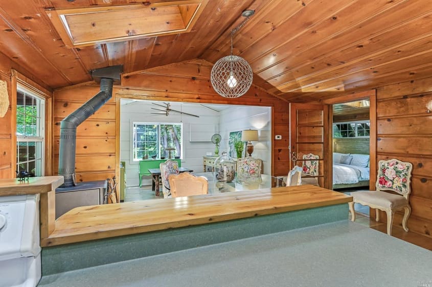 Woodsy Cottage for Sale — 11235 Dell Ave., Forestville, CA Apartment