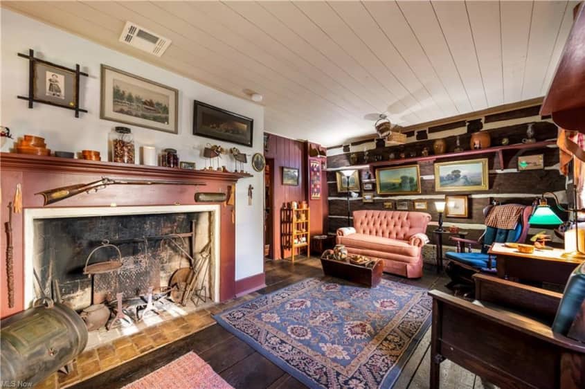 Log Cabin for Sale — 199 E 3rd St., Zoar, Ohio Apartment Therapy