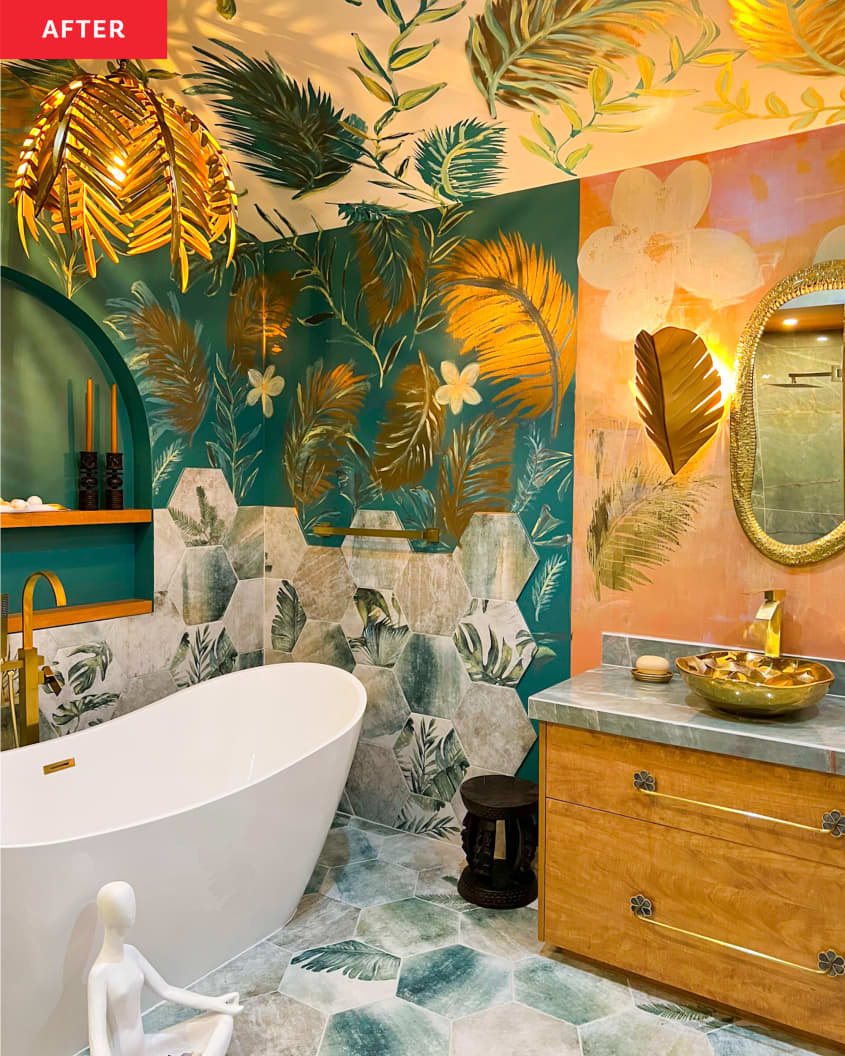 Island-Inspired Bathroom Renovation - Before and After Photos ...