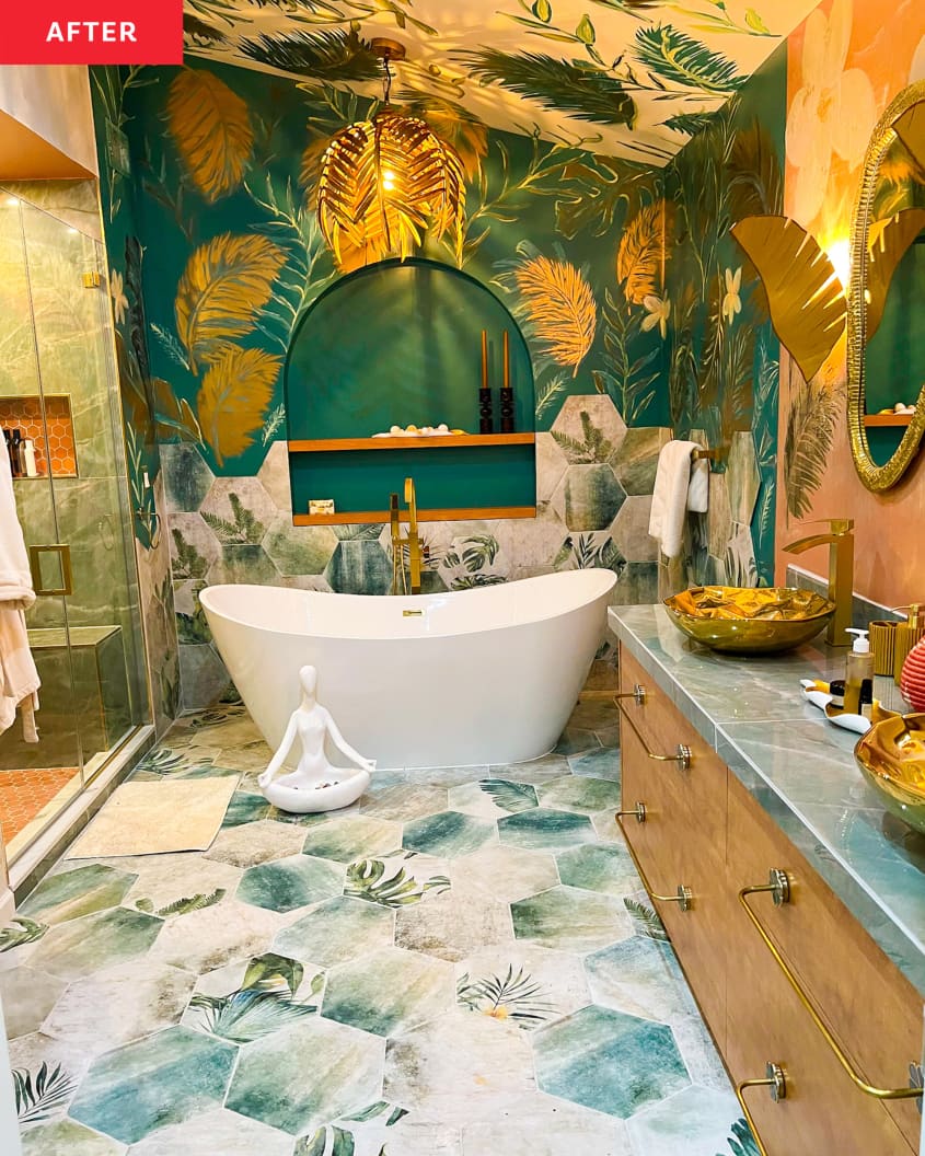 Island-Inspired Bathroom Renovation - Before and After Photos ...