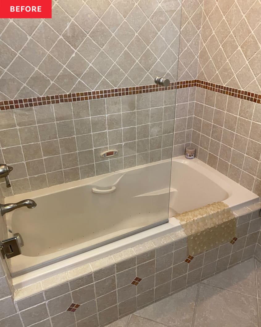 Image showcasing Mid-Century Bathroom Renovation - Before and After Photos | Apartment ...
