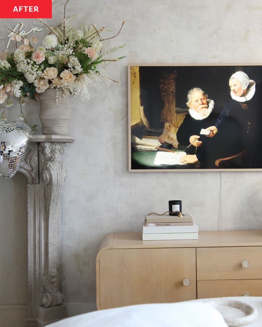 Before & After: Renter-Friendly Limewash Adds Charm to Walls ...