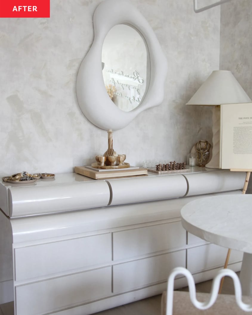 Before & After: Renter-Friendly Limewash Adds Charm to Walls ...