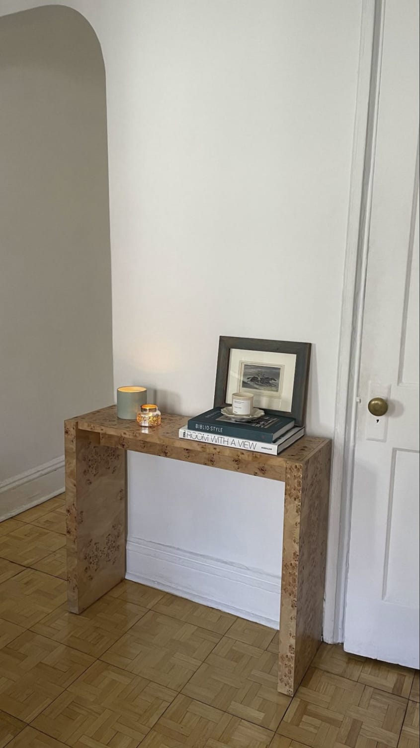 Burl deals console table