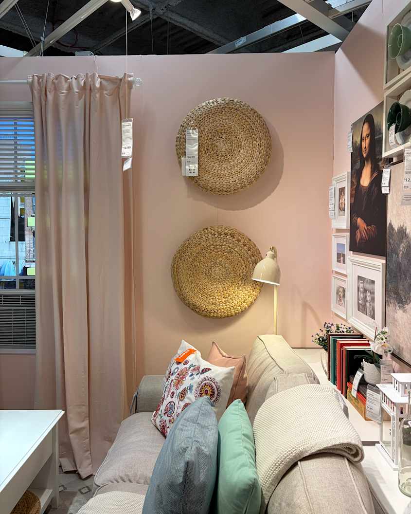 You Should Store Seating on Your Walls, According to IKEA