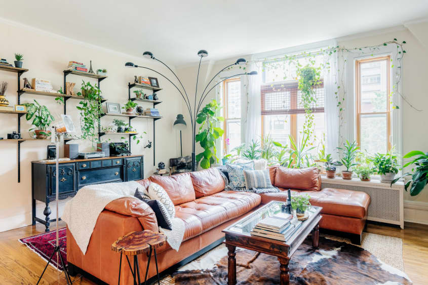 A Plant-Filled Apartment in a Former Mansion | Apartment Therapy