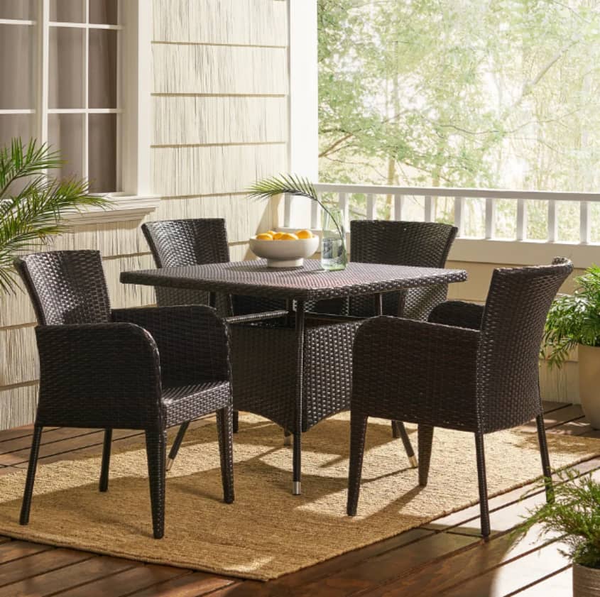 Overstock patio dining sale