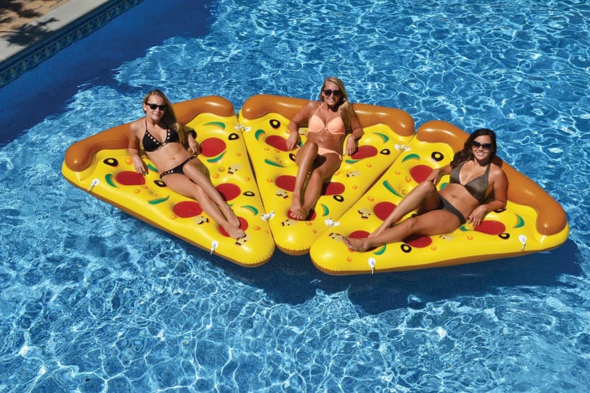 BIG Watermelon Pizza Pineapple Popsicle swimming inflatable