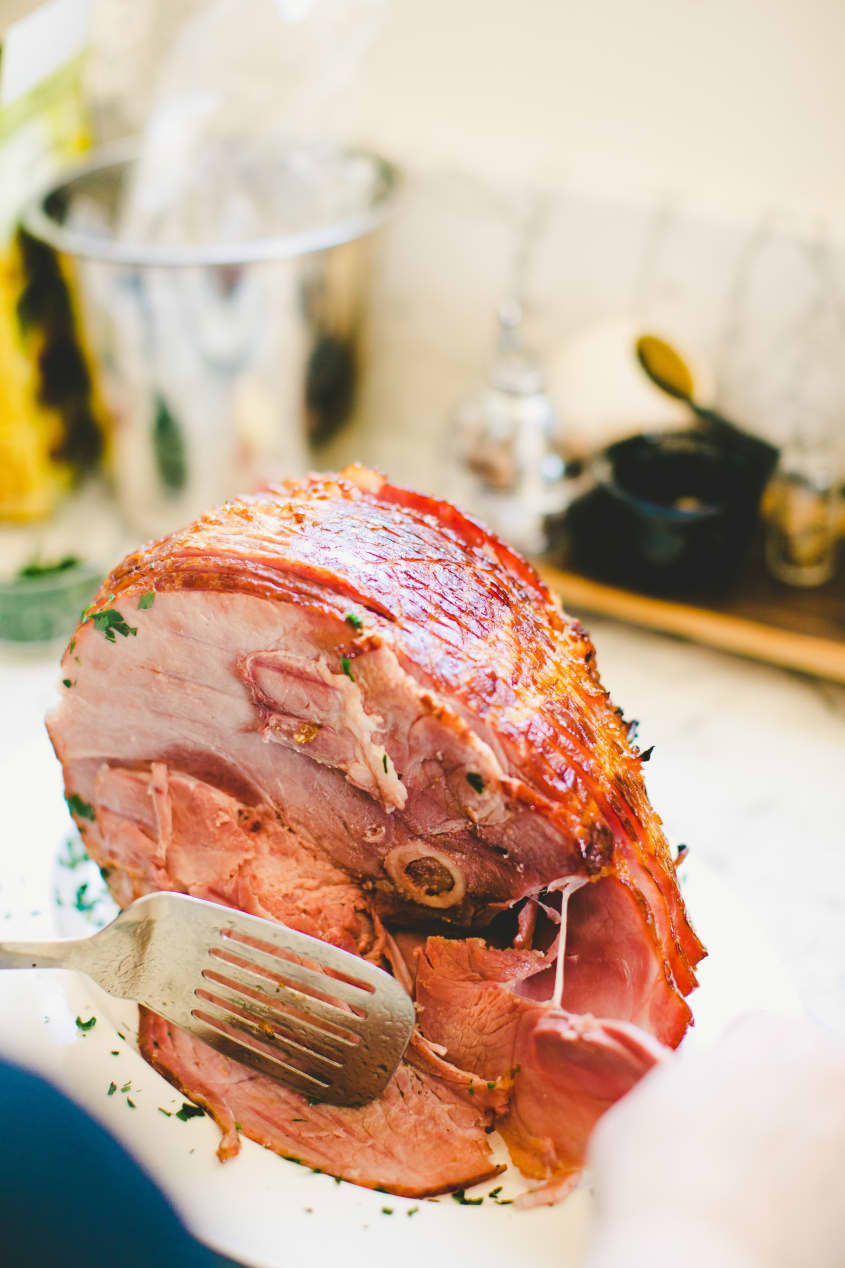 How To Bake a Honey-Glazed Ham | Kitchn