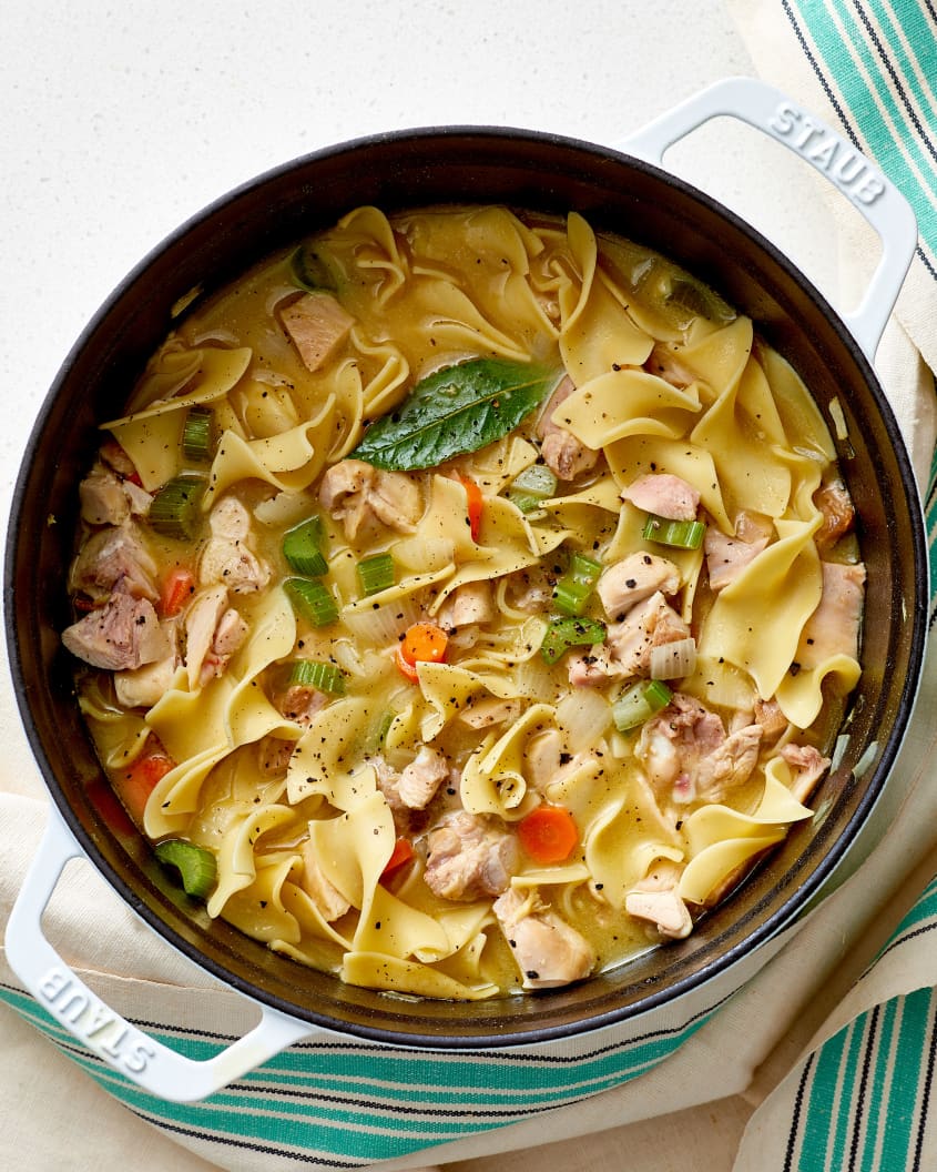 Rotisserie Chicken Noodle Soup - Craving California