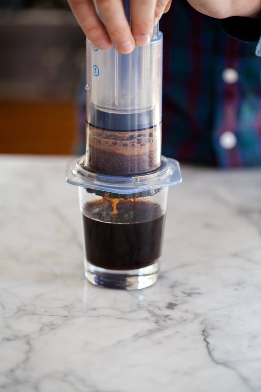 How to make cold brew with an AeroPress in two minutes - Perfect Daily Grind