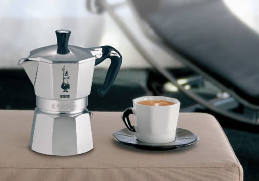 Custom High Quality Coffee Moka Pot Aluminum Stovetop Espresso Maker -  China Aluminum Coffee Maker and Espresso Coffee Maker price