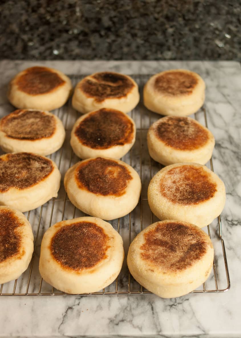 English Muffins Recipe (Stovetop Style)