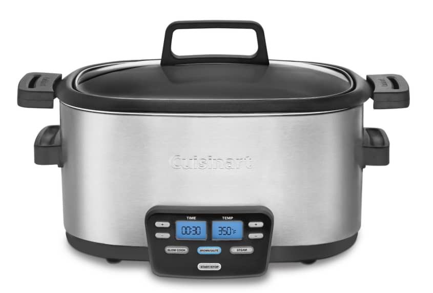 Best Buy: Hamilton Beach Set & Forget 6 Qt. Programmable Slow Cooker  STAINLESS STEEL 33967