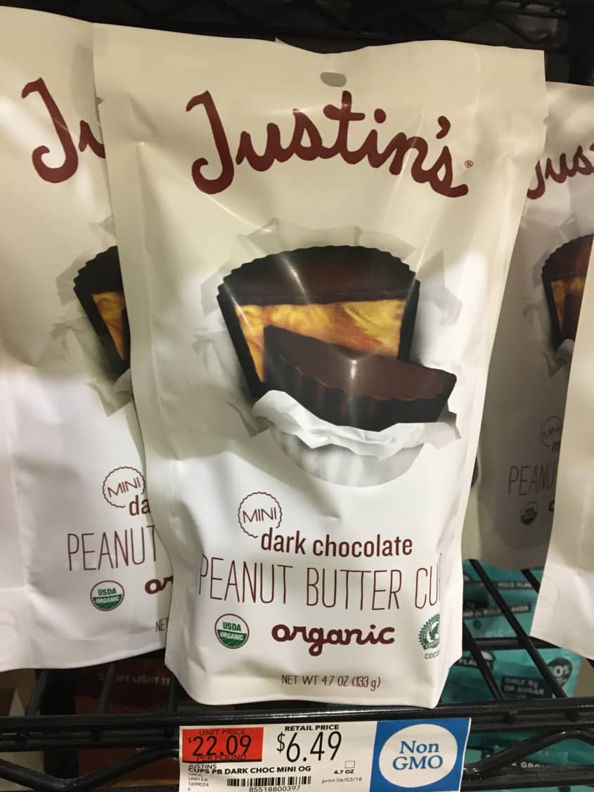 Organic Mini Dark Chocolate Peanut Butter Cups, 4.7 oz at Whole Foods Market