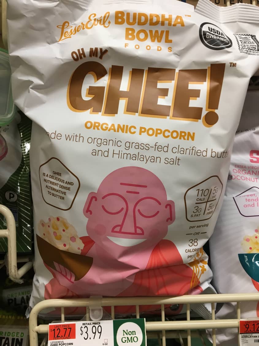 Oh My Ghee! Organic Popcorn
