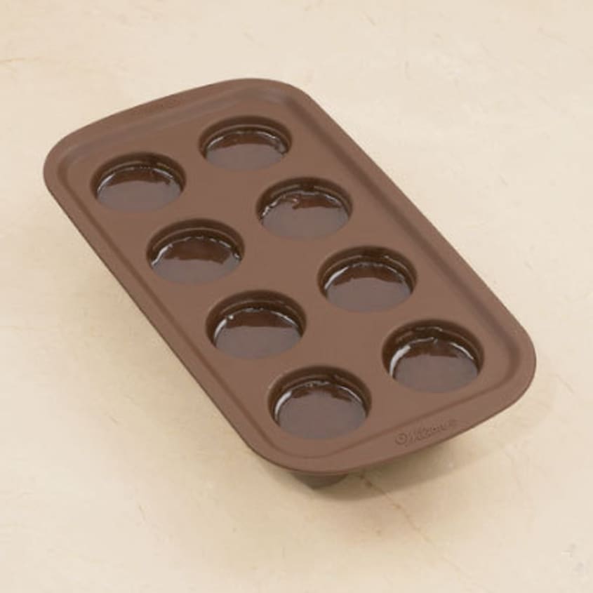 Brownie Pop Molds, Silicone, Round, Wilton 2105-4925