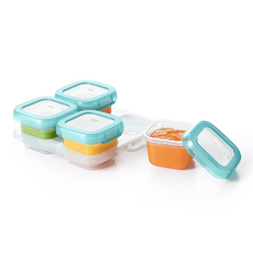 OXO Tot Baby Blocks Freezer Storage Containers Review 2023