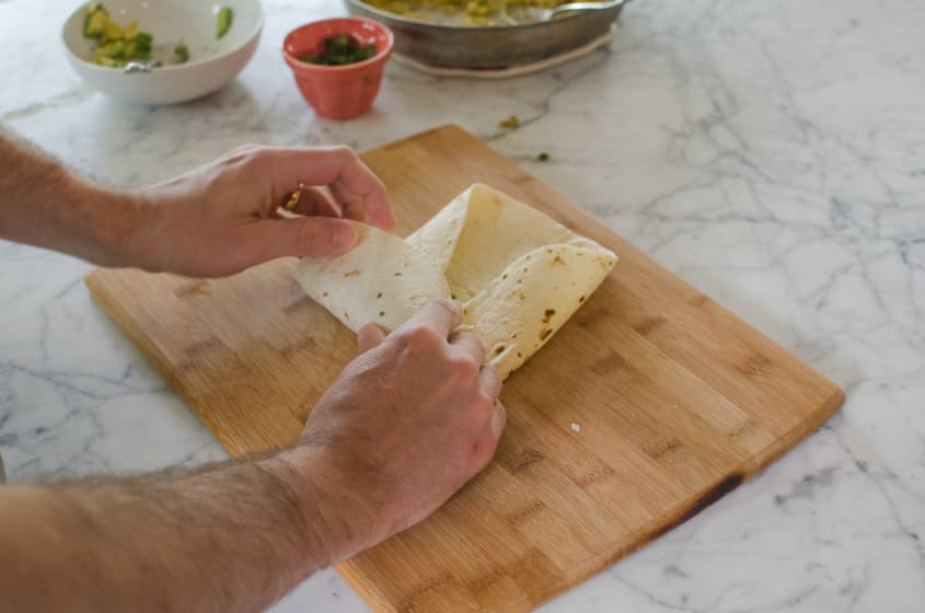 How to Fold a Burrito So None of Your Filling Falls Out — Eat This Not That