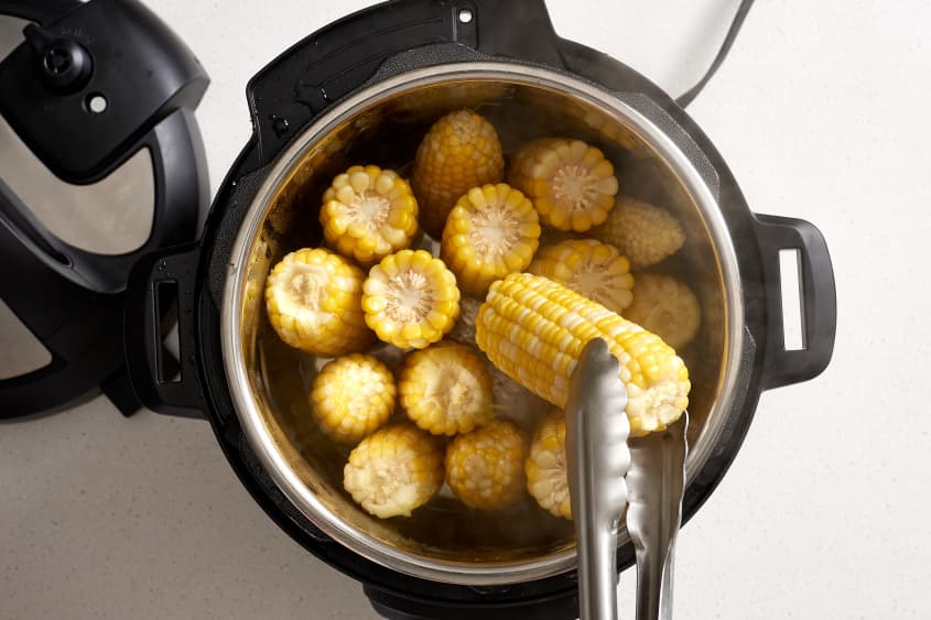 Corn on the cob in Instant Pot