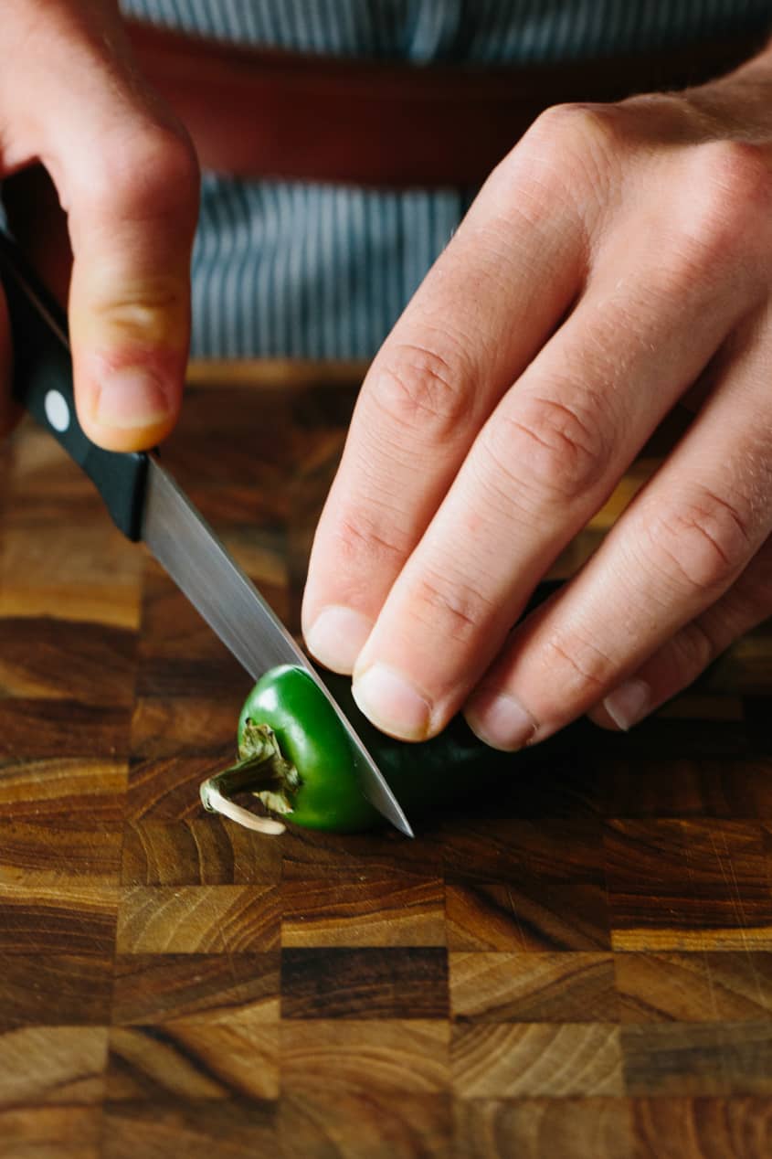 How to Cut Jalapeños - It's a Veg World After All®