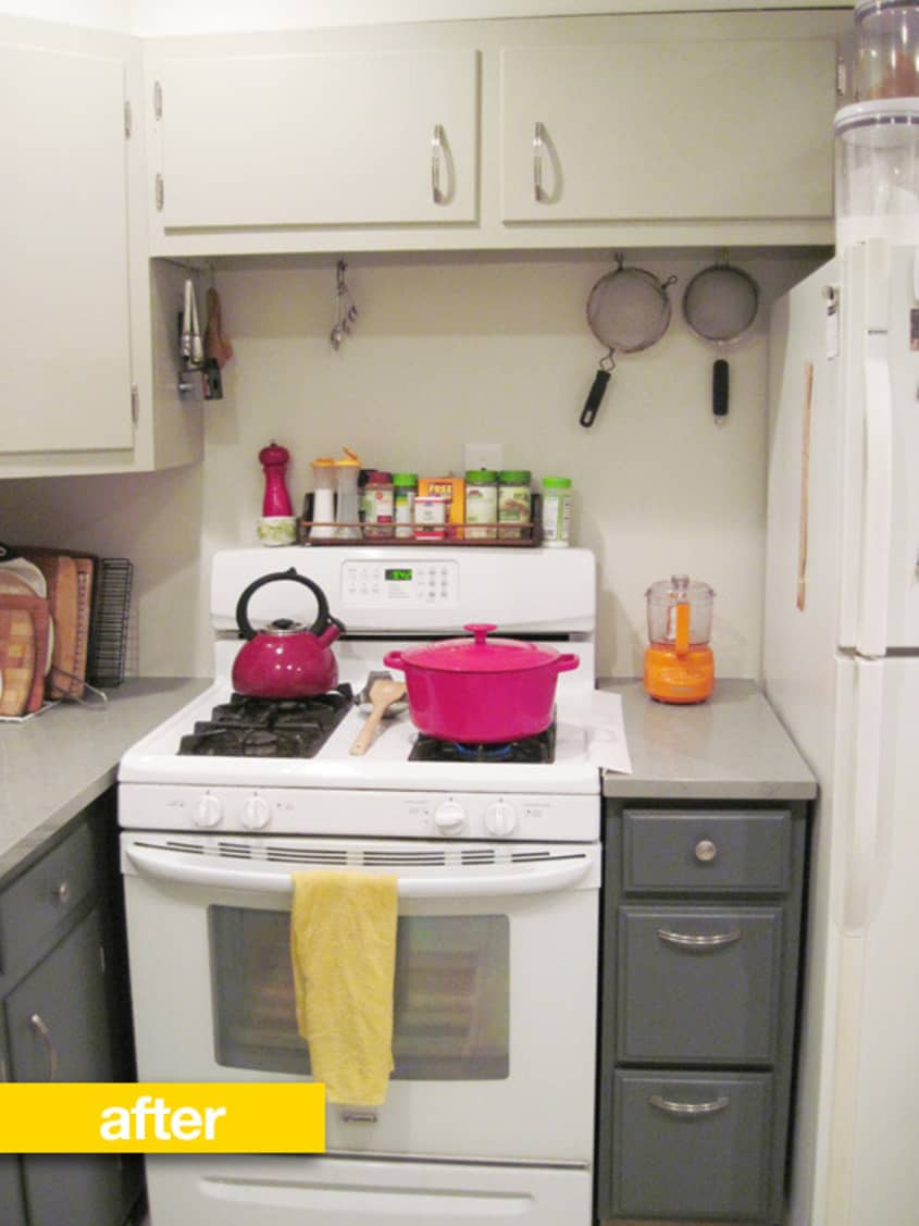 Drab to Fab: Apartment Kitchen Decor