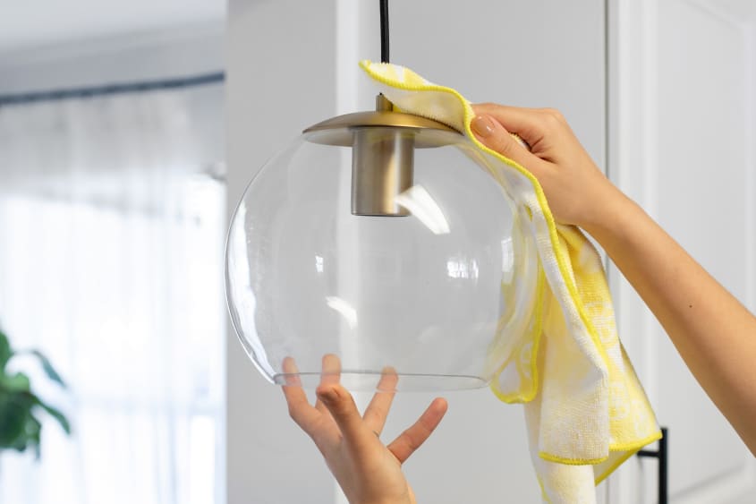 How To Clean Glass Pendant Lights The Kitchn