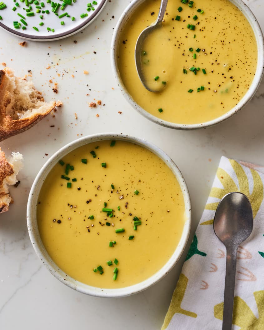 How to Make Classic Potato Leek Soup The Kitchn