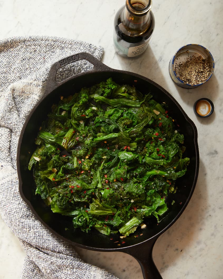 Simple Sautéed Mustard Greens Recipe Kitchn