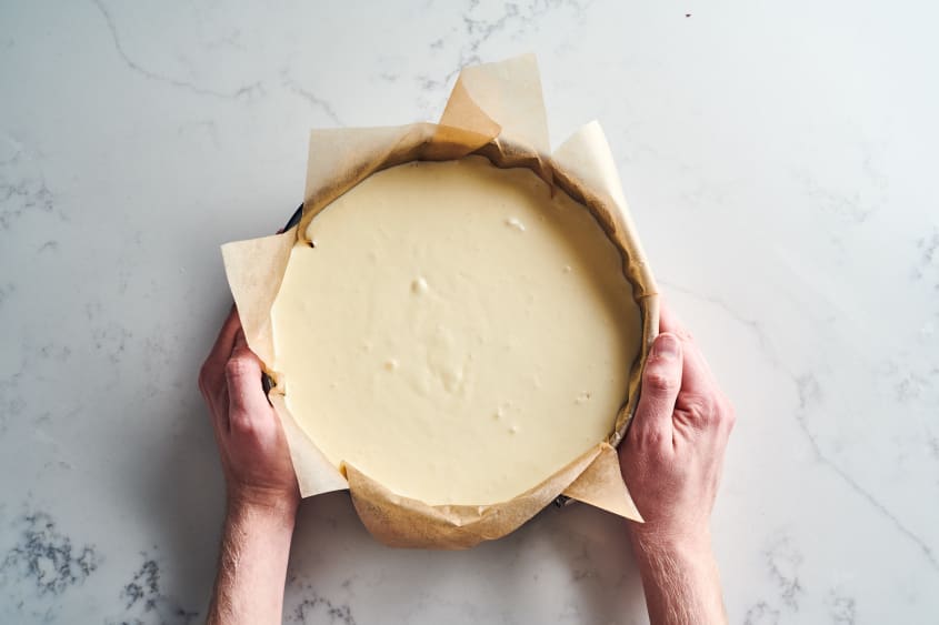 Basque Cheesecake Recipe (Crustless Burnt Cheesecake) The Kitchn