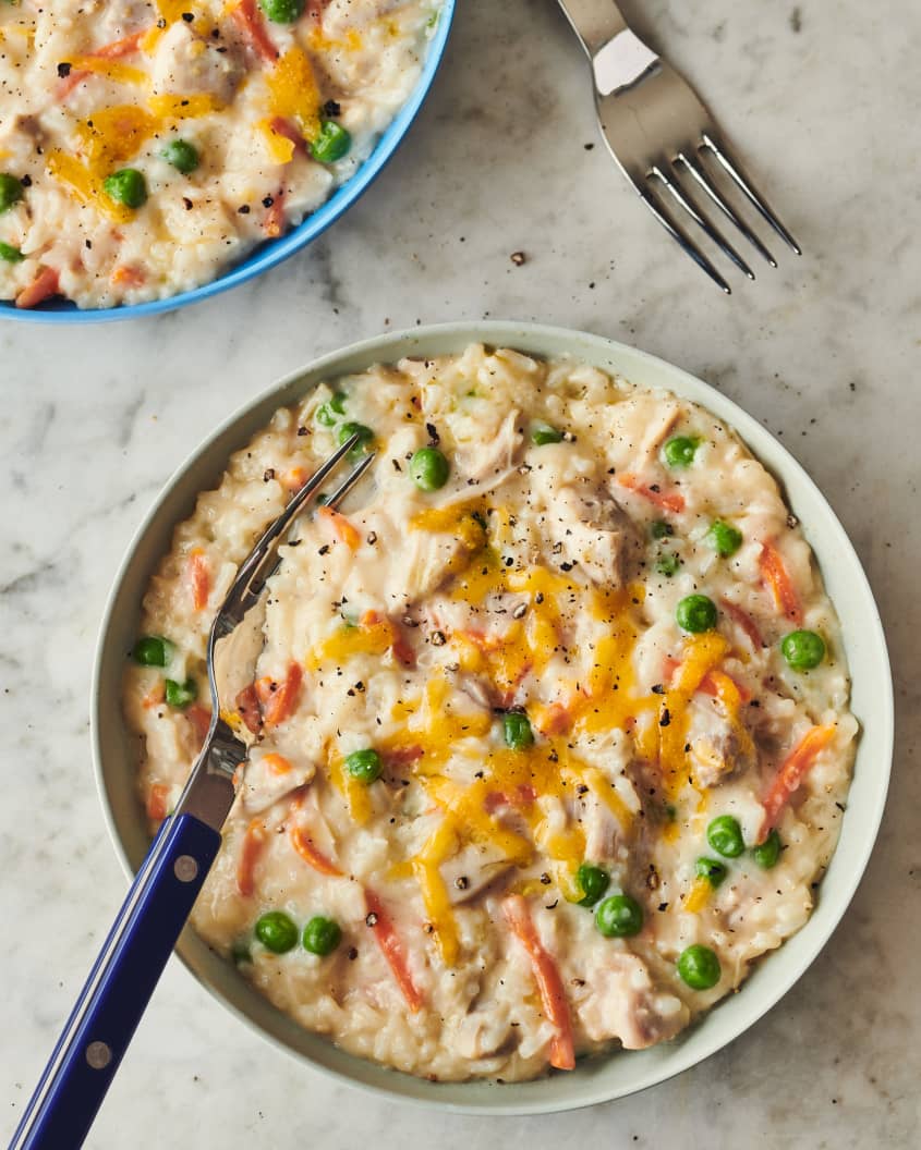 Instant pot cheap cheesy chicken rice