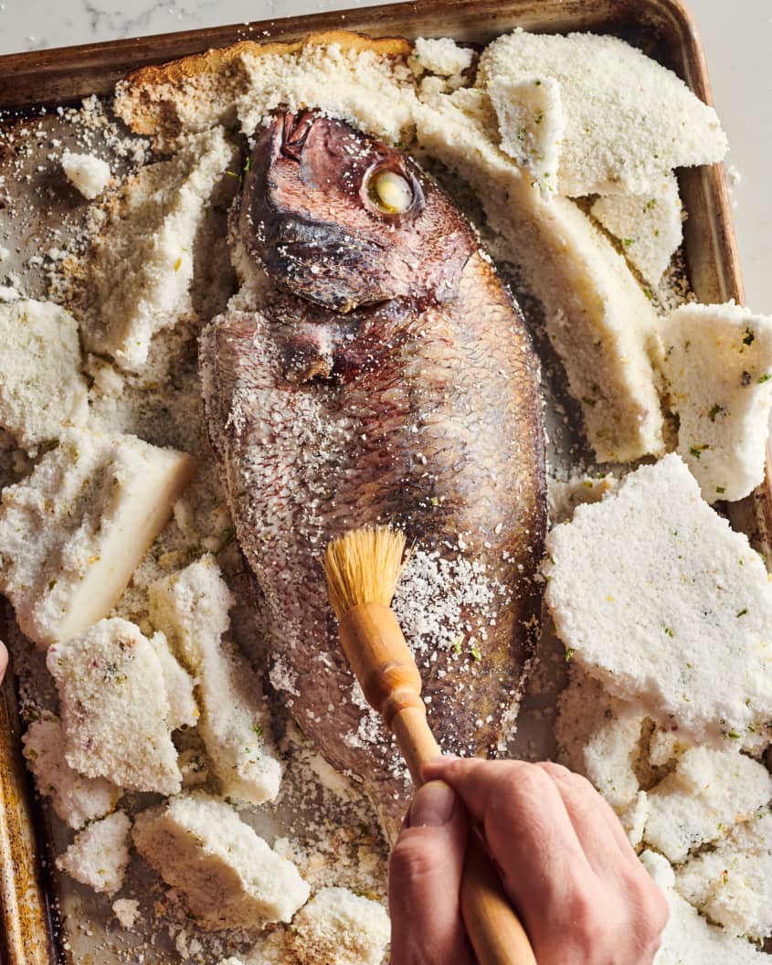 Salt-Baked Fish Recipe - How to Salt-Bake a Whole Fish | The Kitchn