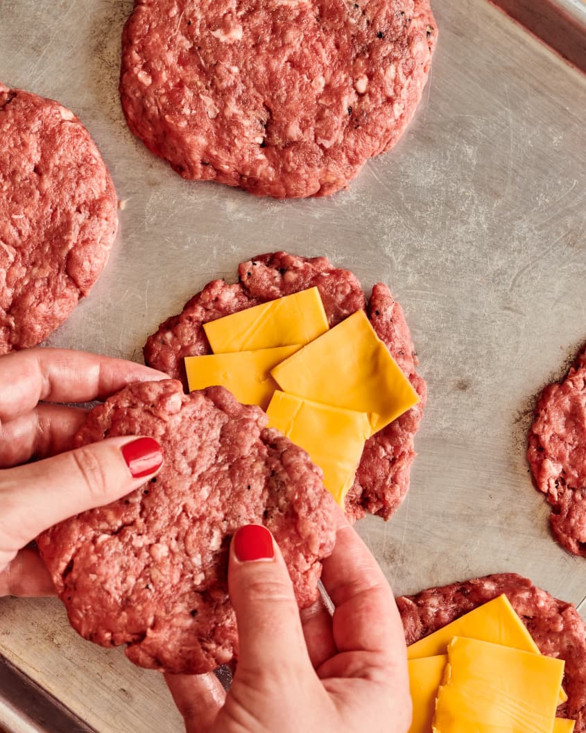 juicy-lucy-burgers-recipe-stuffed-with-american-cheese-the-kitchn