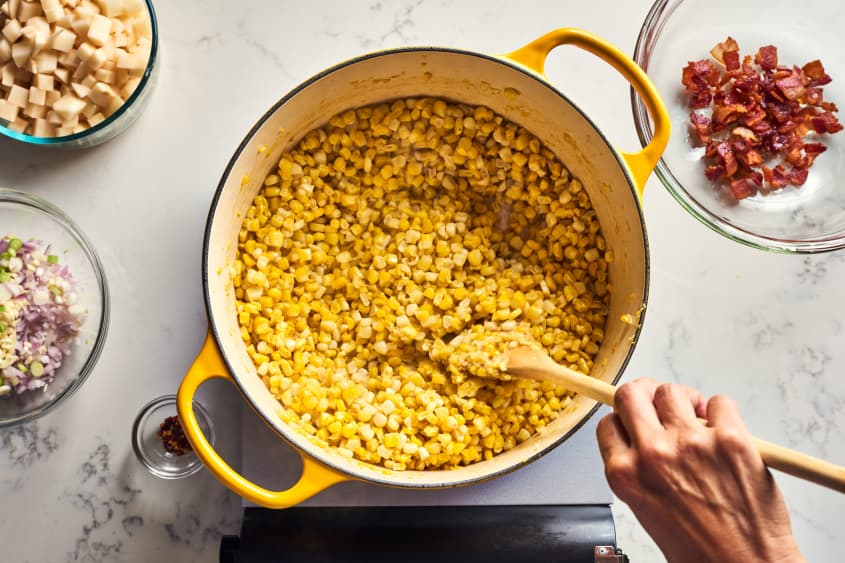 Corn Chowder Recipe (with Fresh Corn) The Kitchn