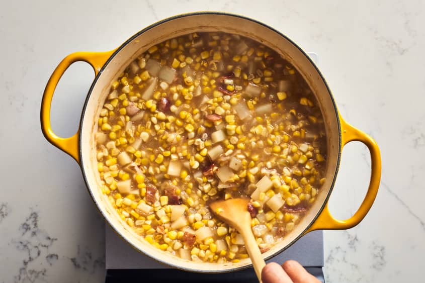 Corn Chowder Recipe (with Fresh Corn) The Kitchn